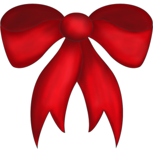 Red Christmas Bow stampette avatar image