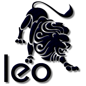 Leo Zodiac Sign Navy stampette avatar image