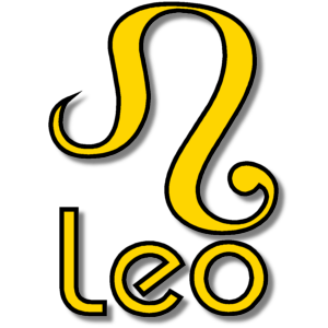 Leo Zodiac Sign Yellow stampette avatar image